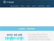 Tablet Screenshot of cumberlandcg.com
